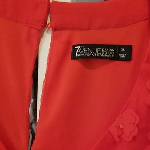 Beautiful red blouse